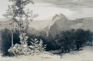 Ansichten von Rom und seiner Umgebung: Civitella di Subiaco