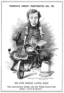 John Bennett Lawes, englischer Agrarwissenschaftler, 1882 von Edward Linley Sambourne