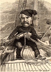 William Schwenck Gilbert (1836-1911) von Edward Linley Sambourne