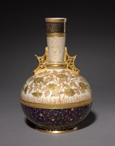Vase, hergestellt von der Faience Manufacturing Company, USA, ca. 1884-1887
