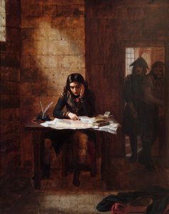 Napoleon im Gefängnis von Nizza 1794, 1841