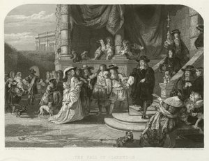Der Fall von Clarendon von Edward Matthew after Ward