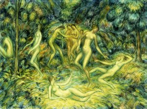 Tanzende Nymphen, 1918