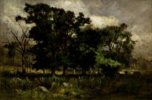 Baumlandschaft von Edward Mitchell Bannister