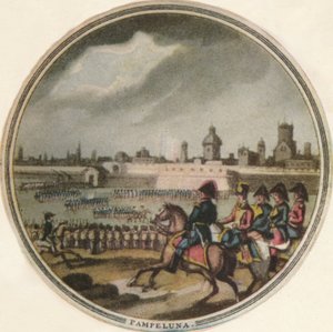 Schlacht von Pampeluna, 1815 von Edward Orme