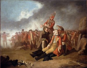 Der Tod von General Wolfe