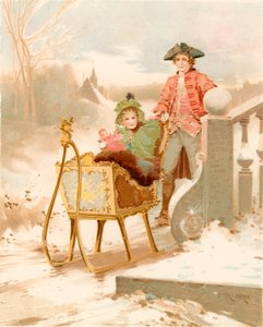 Alles an einem Wintertag