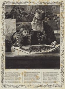 Wie die Schlacht gewonnen wurde (Gravur) von Edward R. King