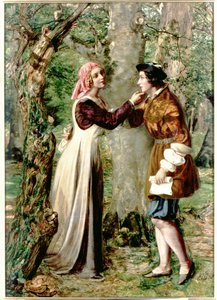 Celia erzählt Rosalind, dass Orlando im Wald ist