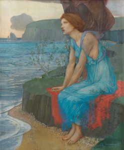 Ariadne auf der Insel Naxos von Edward Reginald Frampton