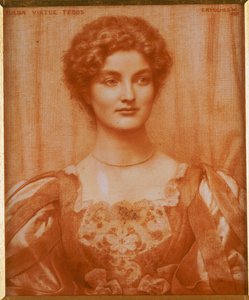 Porträt von Hilda Virtue Tebbs, 1897