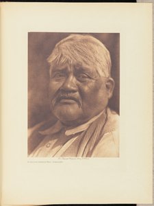 Ein Capitan Grande Mann - Diegueño von Edward S. Curtis