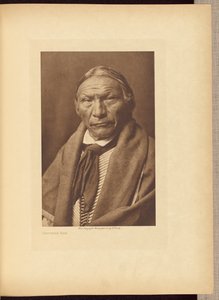 Cheyenne-Mann von Edward S. Curtis