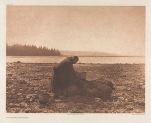Portfolio IX, Platte 313: Die Muschelsammlerin