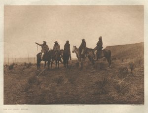 Portfolio I, Platte 19: Der verlorene Pfad-Apache