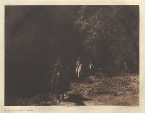 Portfolio I, Platte 37: Aus der Dunkelheit-Navaho