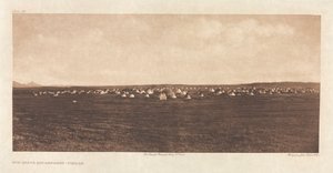 Portfolio VI, Platte 192: Sonnentanz Lager - Piegan