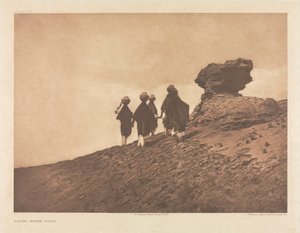 Portfolio XVI, Platte 573: Acoma-Wassermädchen