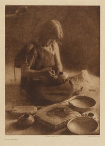 Der Töpfer von Edward S. Curtis