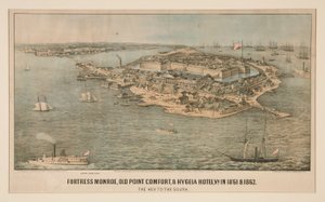 Festung Monroe, Old Point Comfort, & Hygeia Hotel, Va. in 1861 & 1862