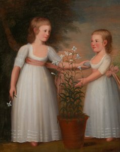 Die Davis-Kinder (Eliza Cheever Davis und John Derby Davis) von Edward Savage