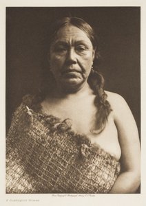 Eine Clayoguot-Frau von Edward Sheriff Curtis