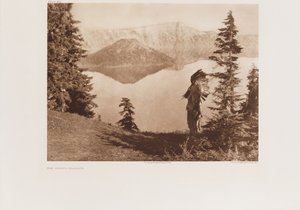 Der Häuptling-Klamath, Platte aus 