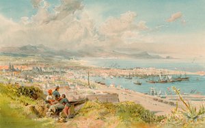 Barcelona, von Montjuich