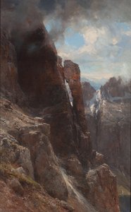 Dolomitenlandschaft, zwischen 1874 und 1880