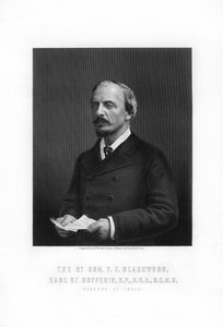 Frederick Temple Blackwood, Earl of Dufferin, britischer Staatsdiener, 1893 von Edward William Stodart