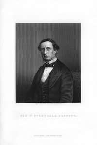 Sir William Sterndale Bennett, englischer Komponist, 1899 von Edward William Stodart
