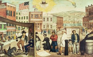 The Times, veröffentlicht von H.R. Robertson, New York, 1837 von Edward Williams Clay