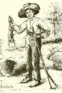 Huckleberry Finn von Edward Windsor Kemble