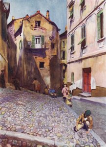 Korsika: Alte Häuser, Bastia