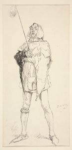 Clown von Edwin Austin Abbey
