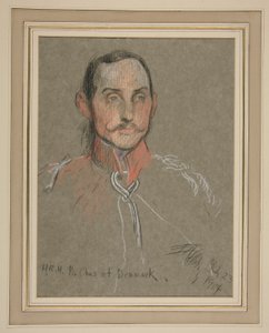 Krönung von Edward VII Porträt: Prinz Charles von Dänemark von Edwin Austin Abbey