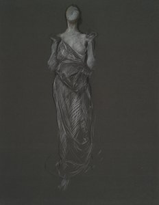 Frühe Figurenstudie für von Edwin Austin Abbey