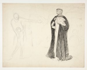 Frühe Studie für König Johann