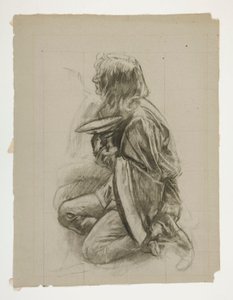 Figurenstudie für König Artus