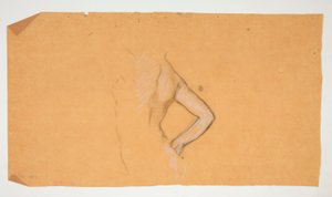 Figurenstudie für Wandgemälde im State Capitol Gebäude in Harrisburg, Pennsylvania, 1902-1911 (vollendet von John Singer Sargent) von Edwin Austin Abbey