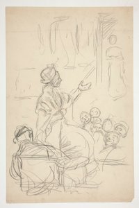 Gruppe von Figuren von Edwin Austin Abbey