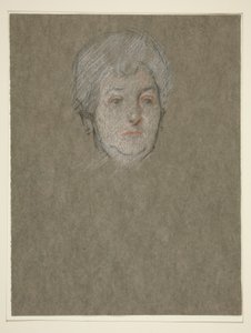 Kopf einer älteren Frau für die Krönung von Edward VII