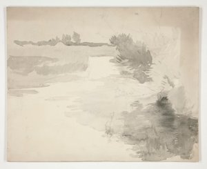 Landschaft an einem Fluss