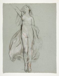 Studie für zentrale Figur