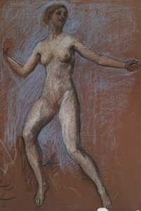 Studie für Figur von 12 Uhr