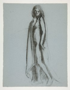 Studie für die Figur von 19 Uhr