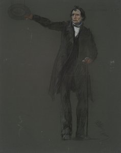 Studie für die Figur von Thaddeus Stevens