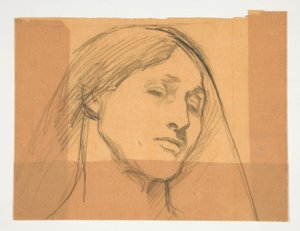 Studie einer Frau von Edwin Austin Abbey