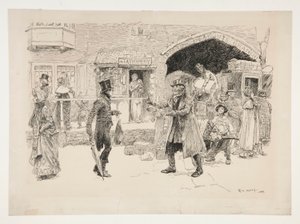 Die Rückkehr des Einheimischen von Edwin Austin Abbey