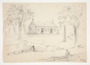 Ansicht des Versammlungshauses der Freunde von Edwin Austin Abbey